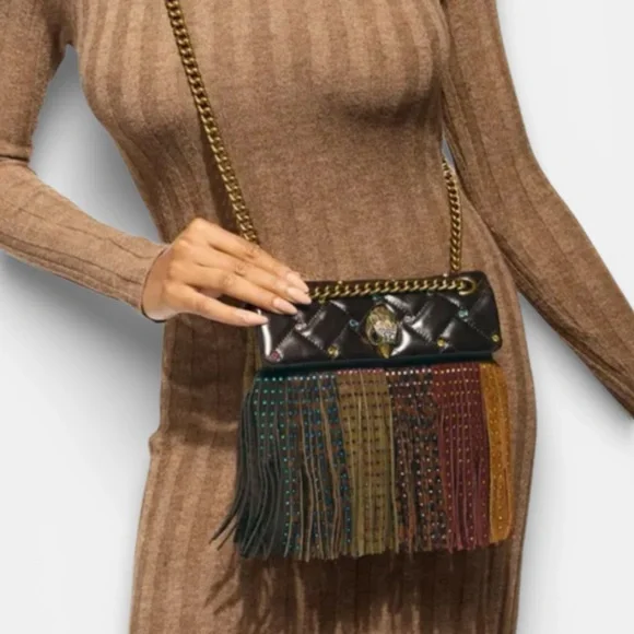 Kurt Geiger London Mini Fringe Bag. NWT and Dustbag - Picture 7 of 7